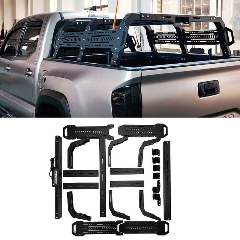 

Дамии заводская цена пикап внедорожные аксессуары багажник на крышу для Tacoma автоаксессуары багажник из алюминиевого сплава материал на крышу