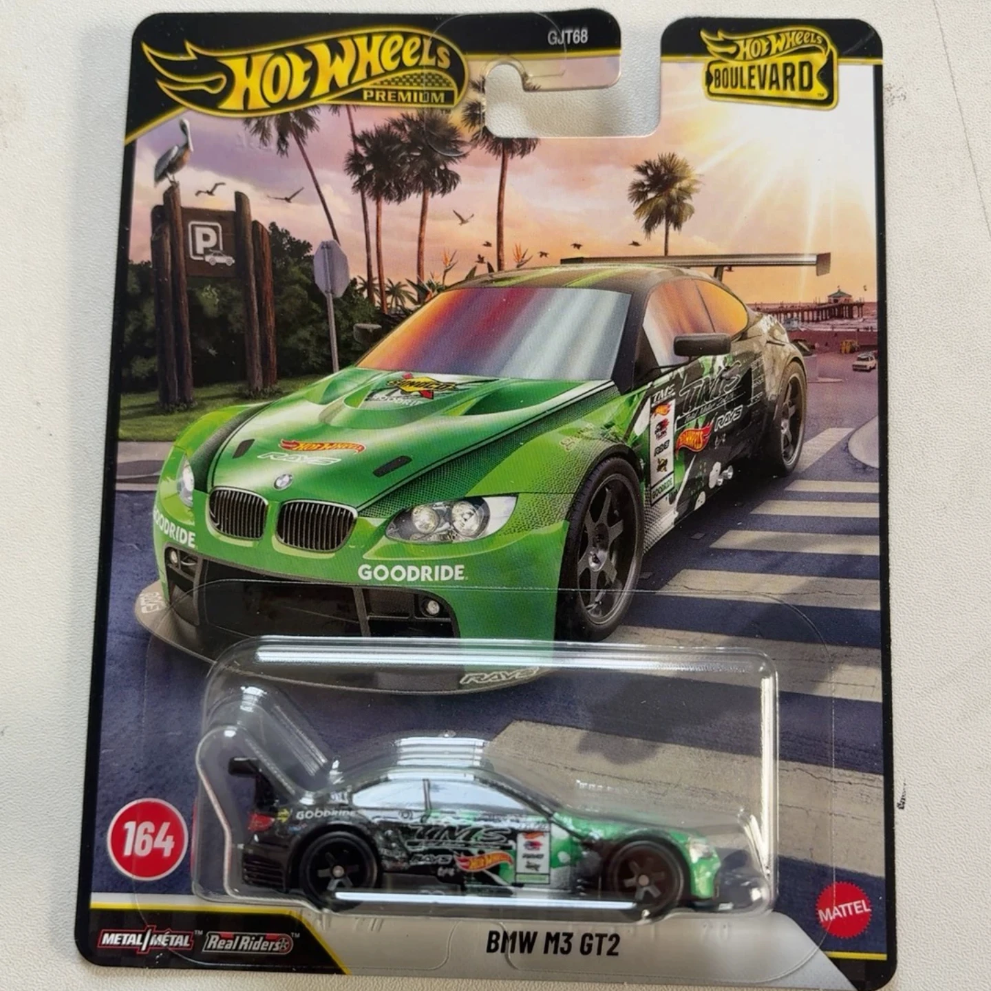 Hot Wheels Boulevard Series Gold Label BMW M3 GT2 Diecast Car Racing Livery 1:64 Scale Metal Base & Rubber Tires Collectible Toy