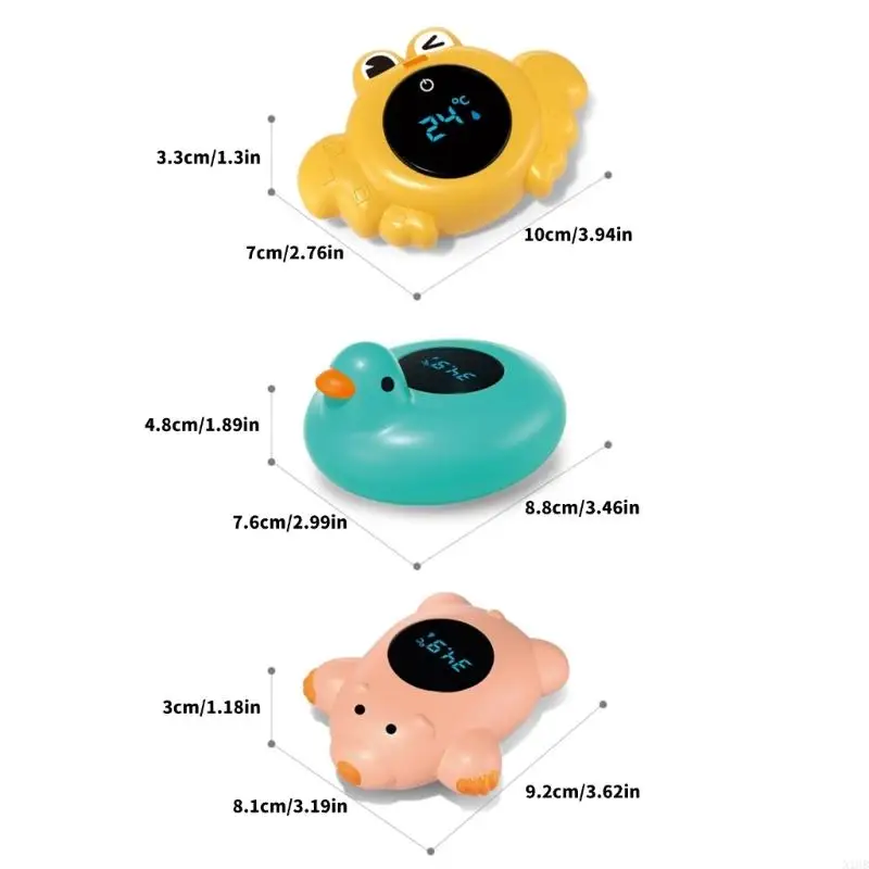 موازين حرارة استحمام الأطفال مع مستشعر دقيق ومؤشرات تغيير اللون لمراقبة درجة الحرارة في الوقت الحقيقي في حوض السباحة #6