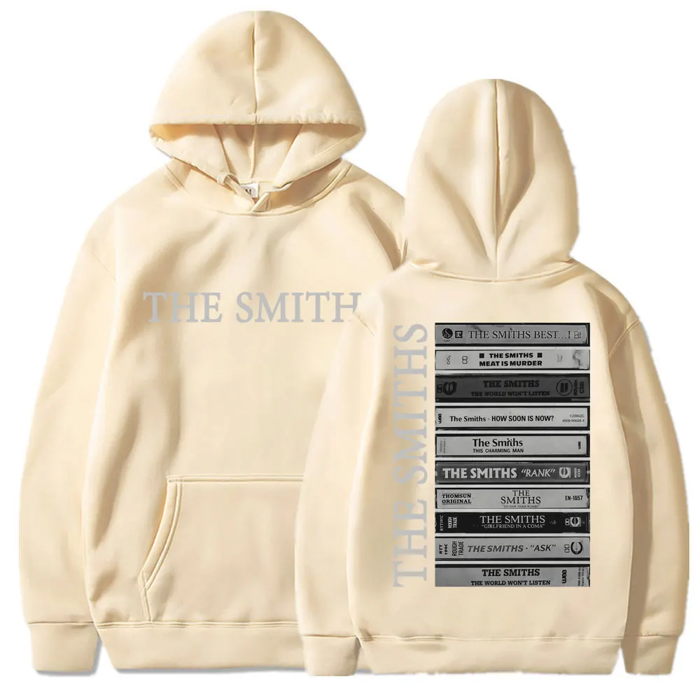 Rock Band The Smiths Album Graphic Hoodies Hip Hop Fashion Vintage Gothic Punk Sportwear Men Women Fleece Oversized Pullovers