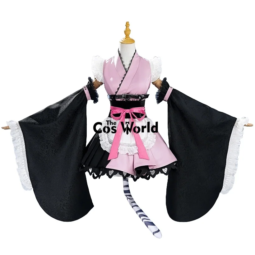 

Komazawa Noi Cat Boy Femboy Otokonoko Kimono Maid Outfits Anime Cosplay Costumes