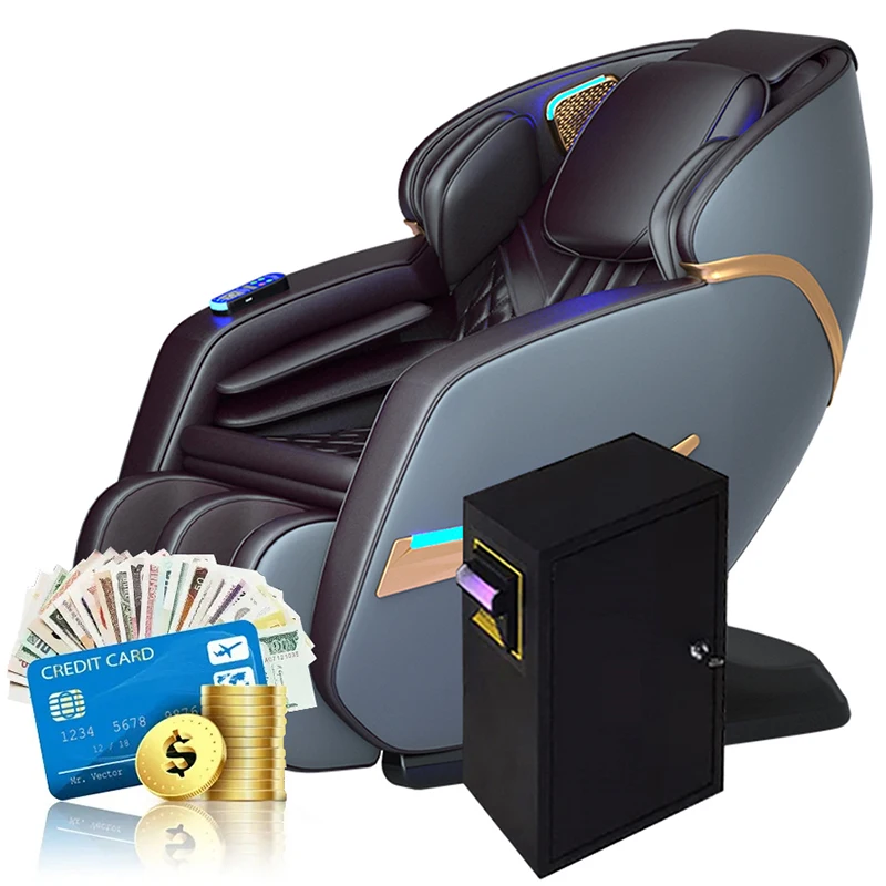 L26A Zero Gravity Commercial Vending Massage Recliner Chair with Bluetooth and Hot Compress