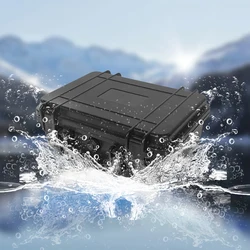 Portable Tool Box Safety Equipment Instrument Case with Pre-cut Sponge Inserts Large Hard Case Storage Suitcase for Tool