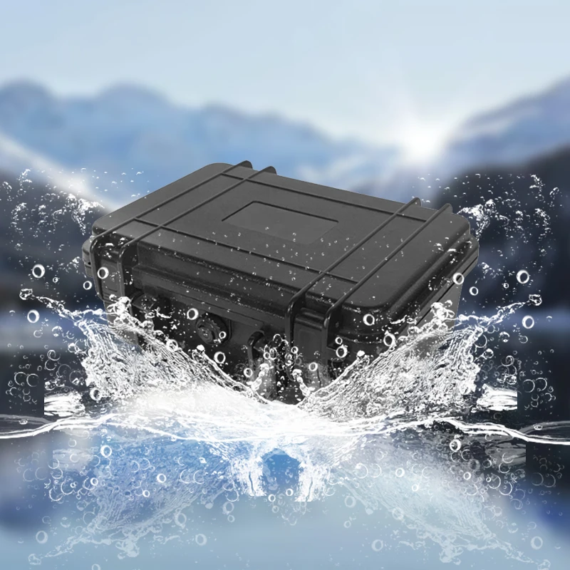 Portable Tool Box Safety Equipment Instrument Case with Pre-cut Sponge Inserts Large Hard Case Storage Suitcase for Tool