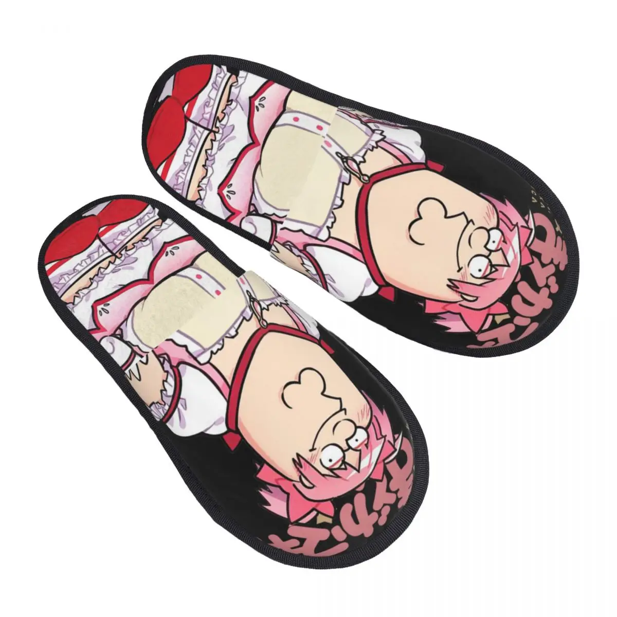 Magical Girl Classic Puella Magi Madoka Magica Men Women Furry slippers,Leisure printing pantoufle homme Home slippers