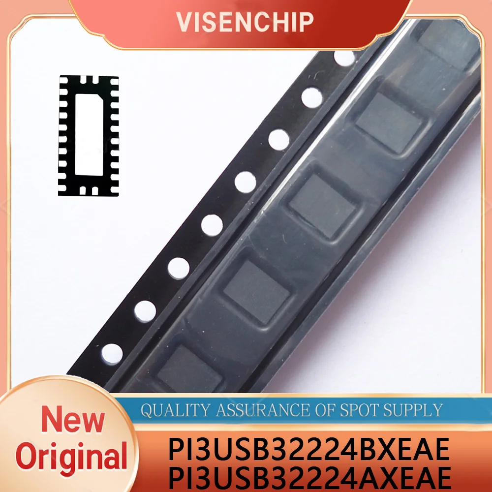 

5 штук, новые оригинальные PI3USB32224BXEAEX PI3USB32224BXEAE P13USB32224BXEAE PI3USB32224AXEAEX PI3USB32224AXEAE PI3USB32224 QFN-24