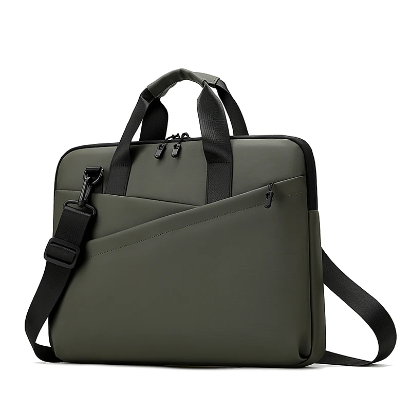 High-Capacity Business Briefcase - Laptop & Document Organizer Bag for Office & Weekend Travel (Durable Storage Solution)