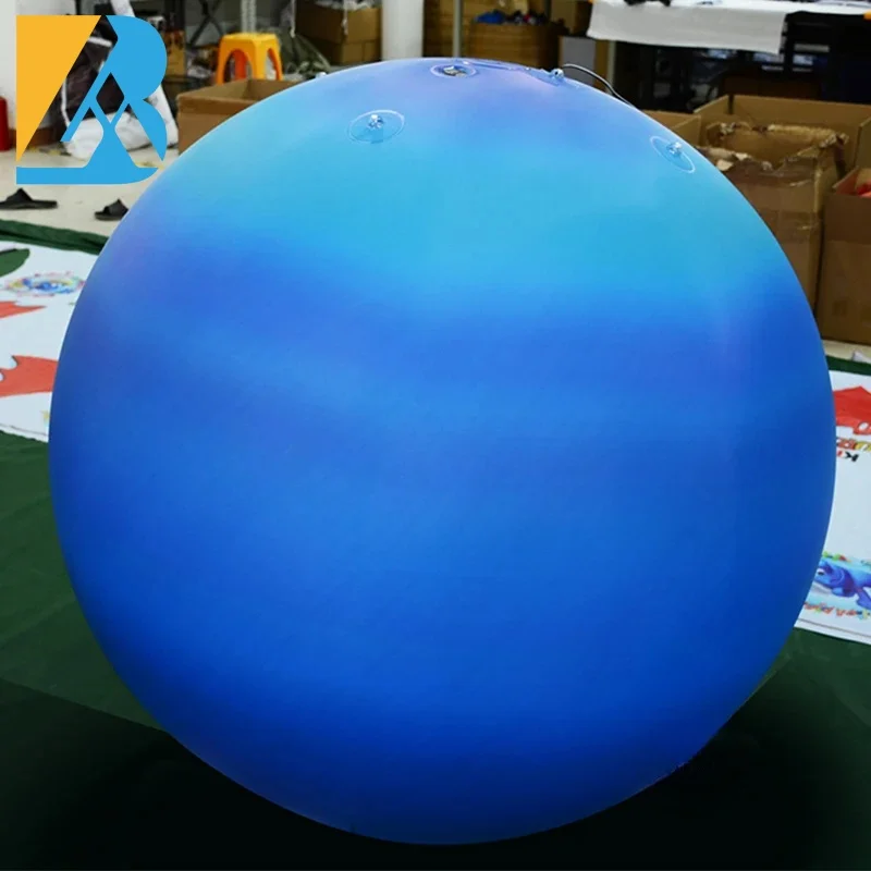 Personalized Airtight Inflatable Uranus Planet for Beach Wedding Stage Decoration Toys