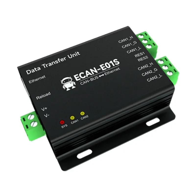 Imagem -02 - Can to Ethernet Protocol Converter Cdsenet Ecan-e01s Can 2.0 Relé Way Can Bus Tcp Udp 828v Rj45 Heartbeat Inscrição