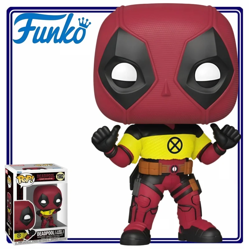 Figura Funko Pop Marvel Deadpool X-Men Trainee, Impresionante Coleccionable para Exhibición en Habitación, Regalo para Fanáticos y Coleccionistas de Superhéroes de Marvel