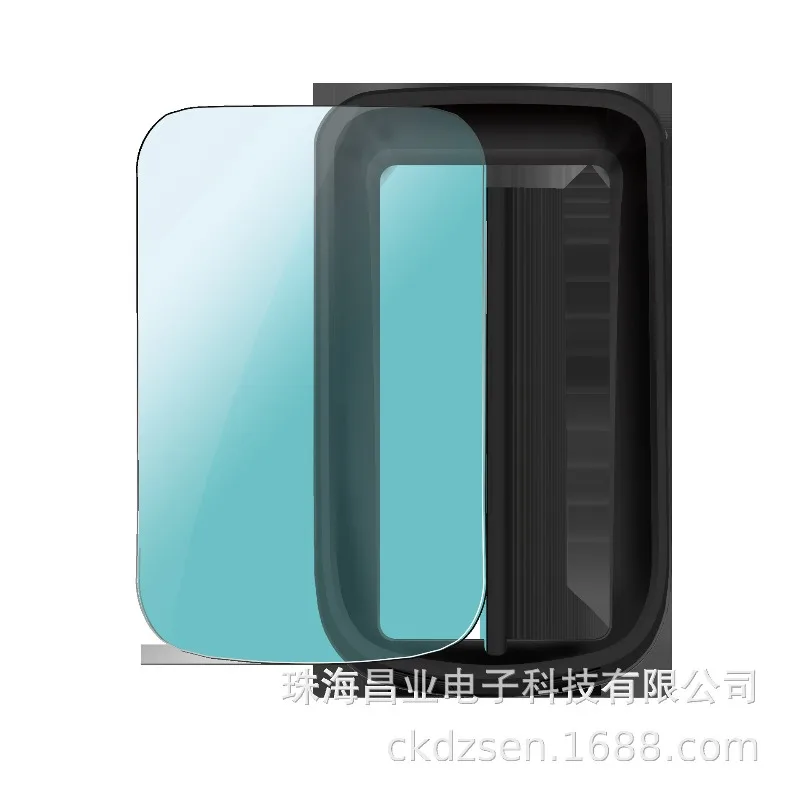 BSC100S Code Watch Protective Case Black Soft Silicone Anti-Scratch Shockproof Full Protection Cover