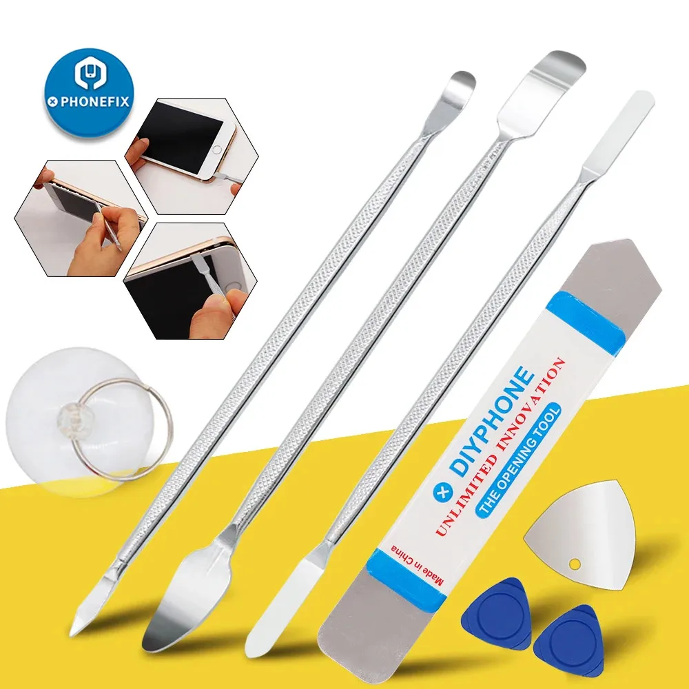 27 Trong 1 Sửa Chữa Điện Thoại Di Động Cụ Đóng Mở Màn Hình Kim Loại Spudger Nhíp Bộ Tua Vít Cho iPhone iPad Samsung Mở dụng Cụ