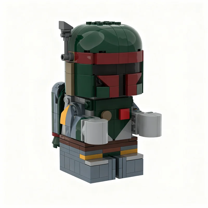 

298pcs MOC Boba Up Scaled Baby 2 Star Battle Model Building Blocks Construction Toy Christmas Gifts DIY Creative Idea Education