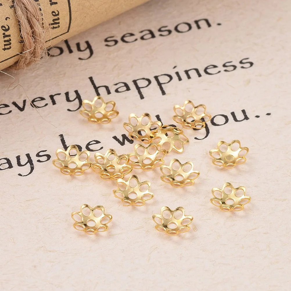 

Iron Hollow Flower Pendant Charms Diy Jewelry Making Decorative Accessories Durable Charming Ornament Set Fashion Adorable