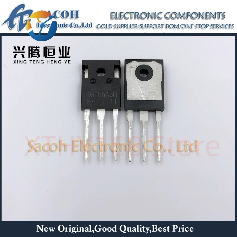 

10Pcs KGF65A4H or KGF65A4L or KGF65A6H TO-247 40A 600V Trench Field Stop IGBTs