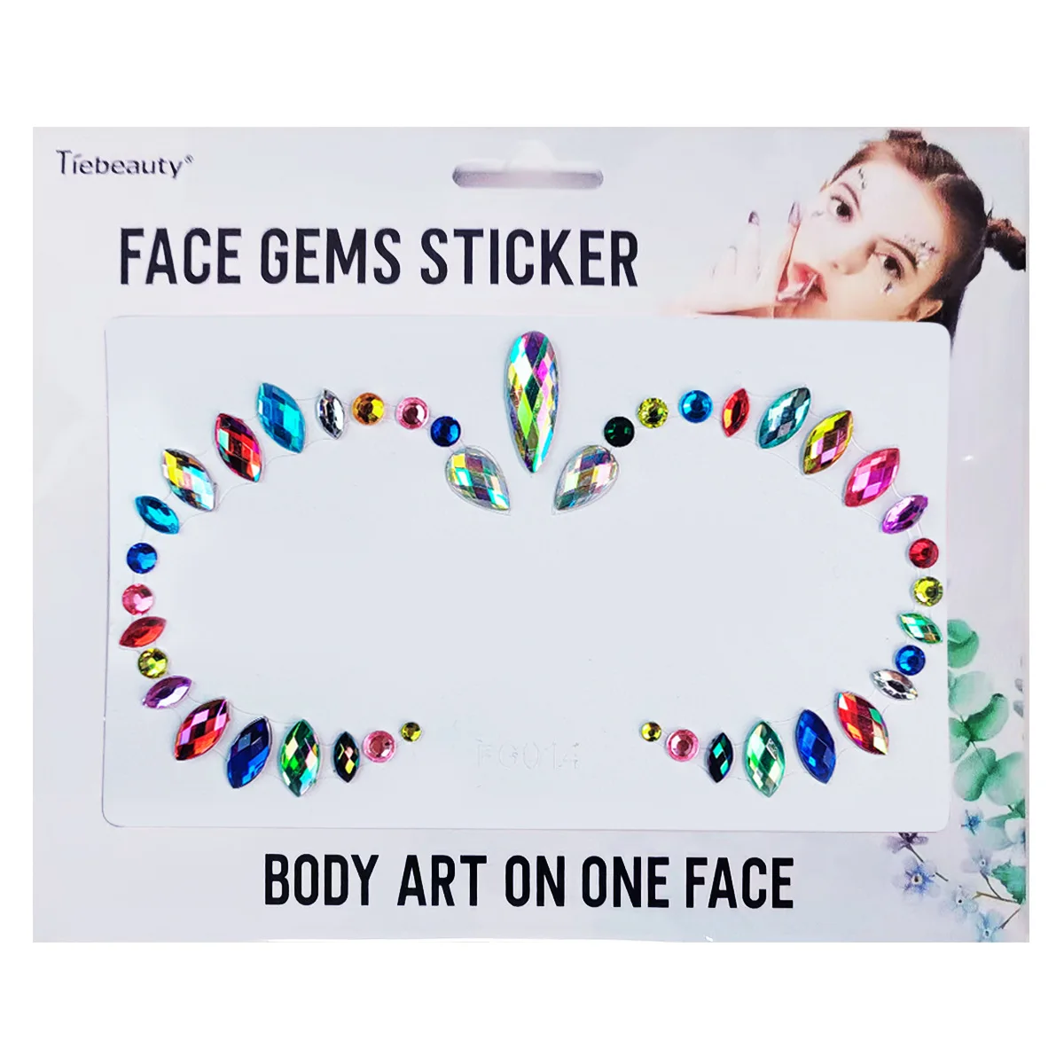 Disposable Temporary Tattoo Stickers Facial Jewelry Colored Crystal Diamonds DIY Eyes Face Body Waterproof Makeup Decorative Rhi