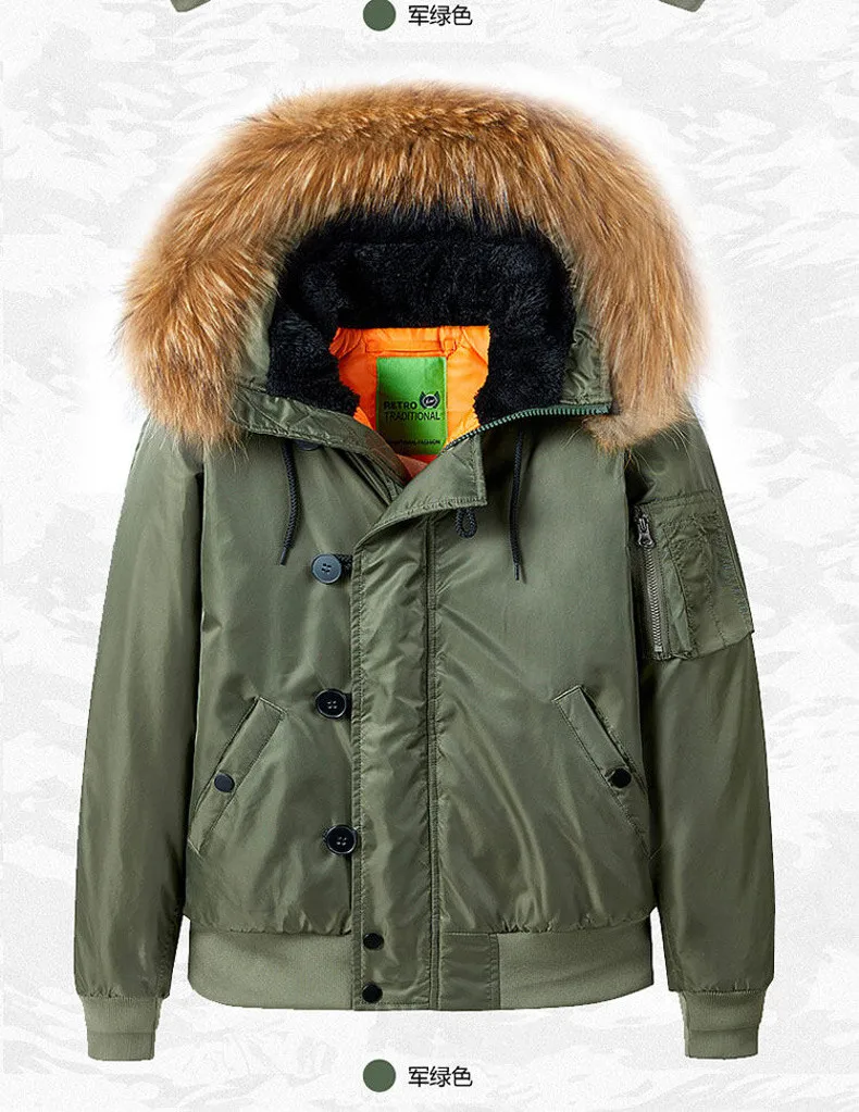 Military Fur Collar Hood Warm Tactical Bomber Winter Jackets Men Hooded Male Outwear Coats Windproof Flight Pilot Jackets S-2XL 15 Saee30dc6f4494a1484c1e7e832ddc4c7P