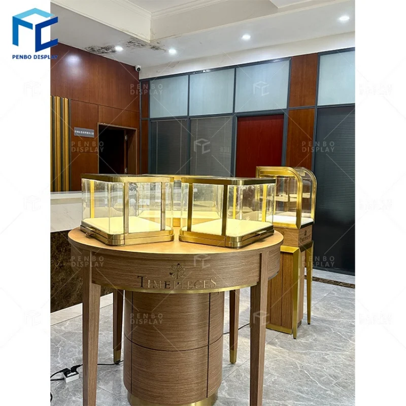 

2025customized.High Quality Jewelry Glass Display Cabinet Museum Exhibition Hall Jewelry Display Cabinet