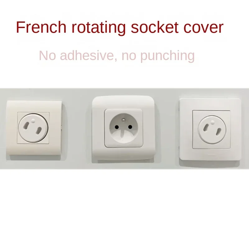 10pcs France European Standard Safety Socket Protective Cover Baby Anti-electric Shock Infant Plug Cover Power Electrical Safety