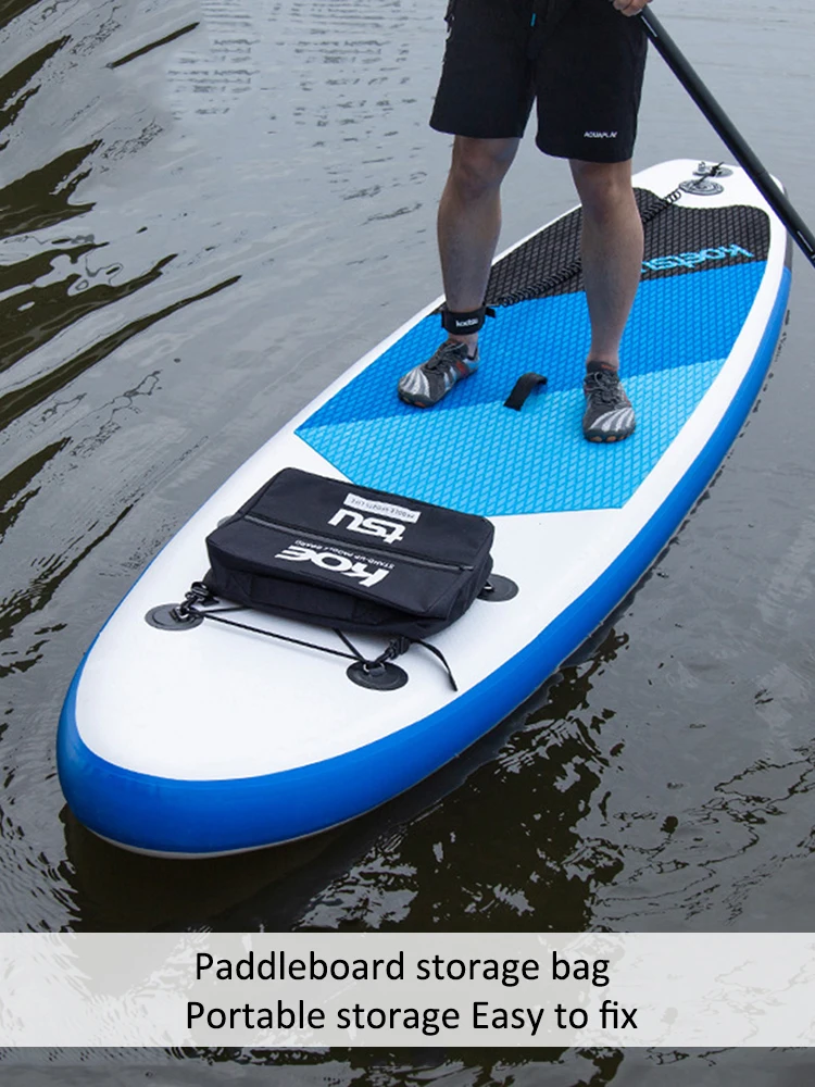 Portable Cooler Storage Bag Sealed Zipper Stand Up Paddle Board Storage Bag Lightweight with Fixing Buckle Kayak Accessories