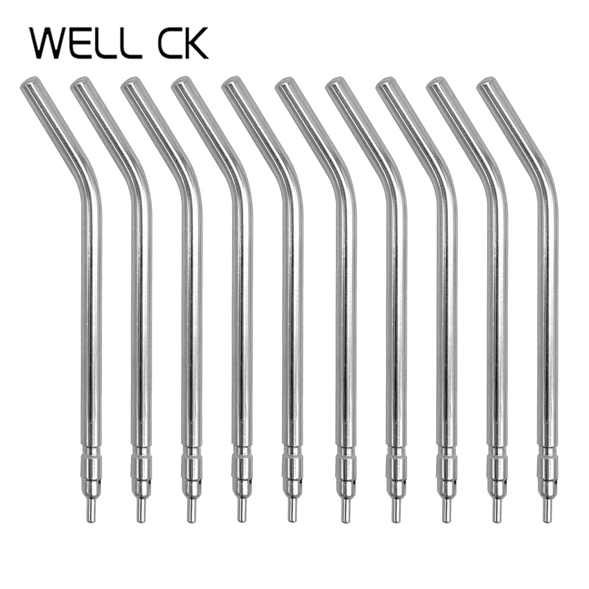 10pcs 3 Way Dental Air Water Syringe Spray Nozzles Tips Stainless Steel Syringe For Teeth Whitening Dentist Instrument Dentistry