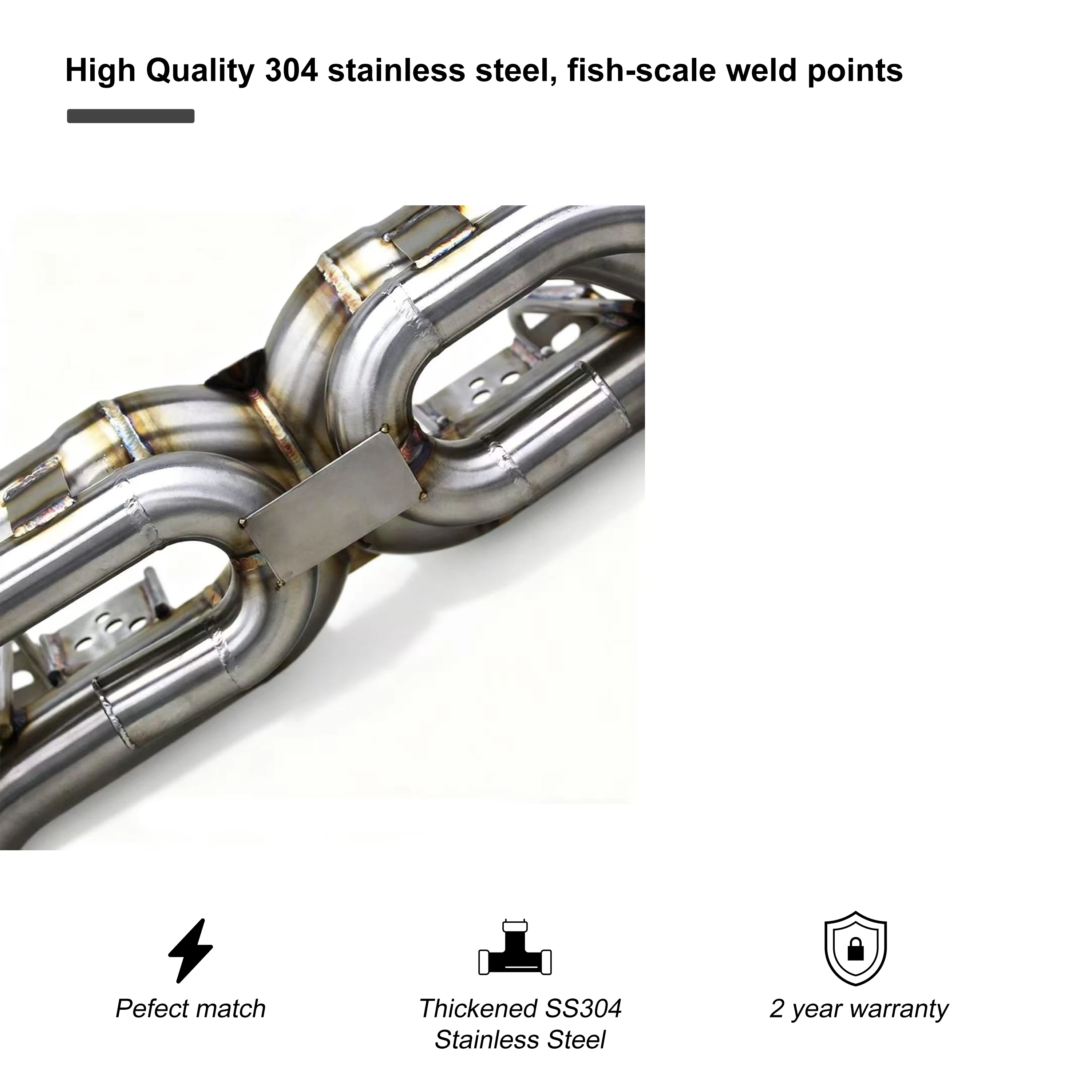 القسم الخلفي للأنابيب المستقيمة التلقائية لبورشه 718 كايمان GT4 RS 4.0L 2022-2025 صمام المحور الخلفي العادم OEM صمام المصنع Catback #4