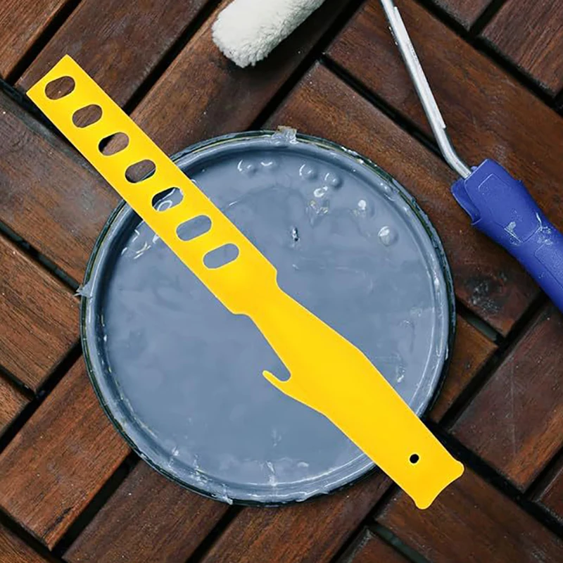 3Pcs Reusable Plastic Stirring Rod Stick For Paint Manual Bucket Handheld Home Finishing Tool