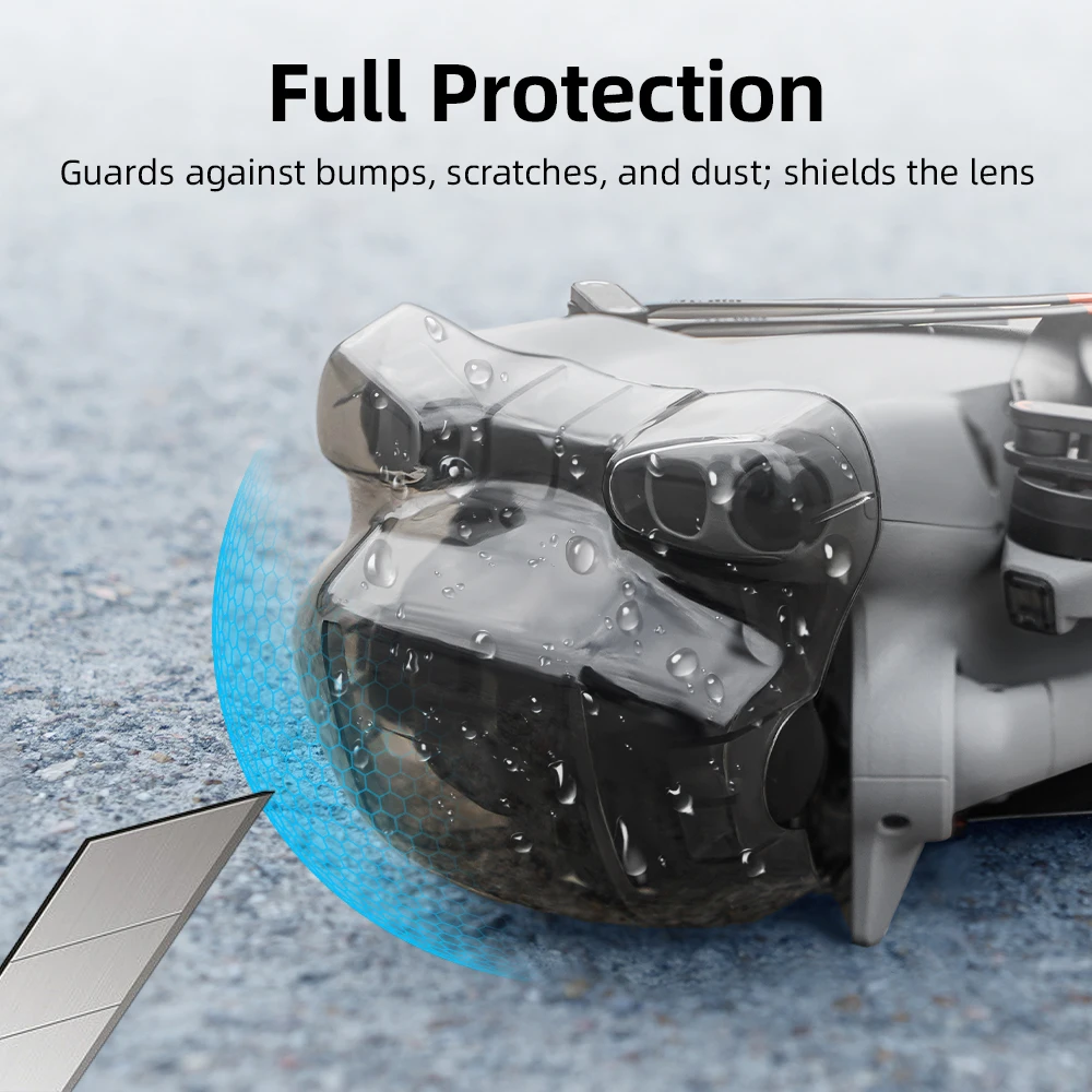 BRDRC Lens Cap for DJI Mini 5 Pro Drone Protective Gimbal Lock Cover Camera Guard Anti-Scratch Protector Props fixer Accessories