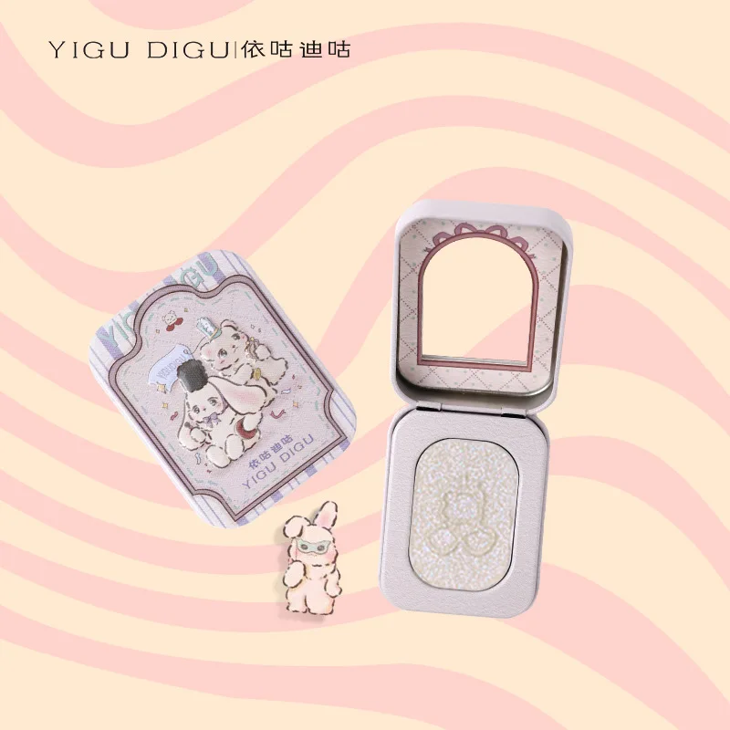 

YIGU DIGU retro badge chameleon high gloss powder diamond polarized glitter fine glitter face brightening face shimmer powder