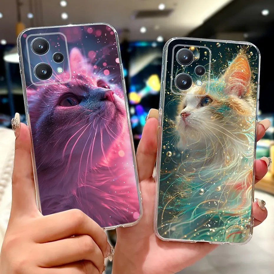 حافظة هاتف بتصميم جديد لهاتف Realme 9 Pro 5G 9 Pro + غطاء خلفي نحيف من البولي يوريثان الشفاف لهاتف Realme 9 4G 9Pro Plus 5G حافظات من السيليكون الناعم #5