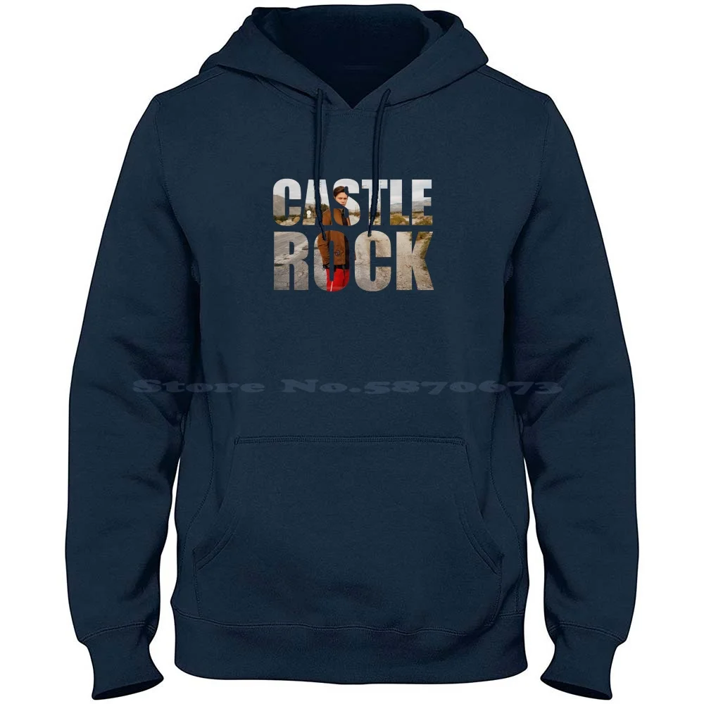 تي شيرت Castle Rock Tv Show 100% بغطاء للرأس من القطن الخالص تي شيرت Castle Tea Steven Spielberg Molly Beach Henry Deaver Melanie Lynskey Andre
