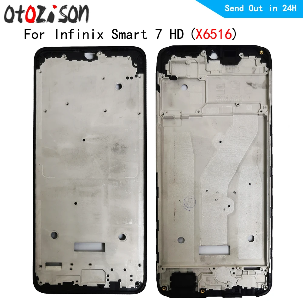 

Housing Middle Frame LCD Bezel Plate Panel Chassis For Infinix Smart 7 HD X6516 Phone Middle Frame For Infinix Smart7 HD X6516