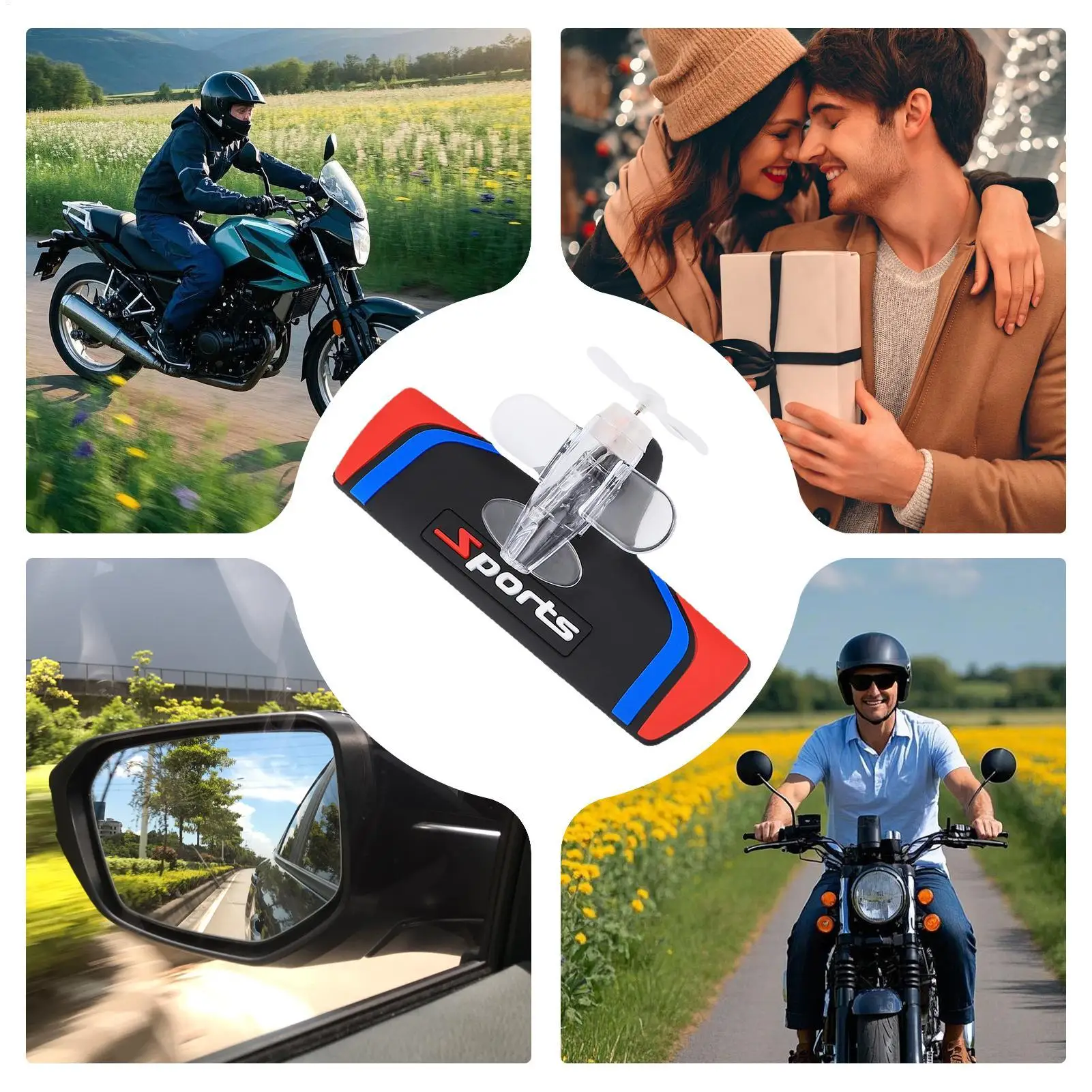 

Внешние украшения автомобиля, ветроэнергетический светодиодный самолет, авто украшение, внешнее зеркало заднего вида, декор для владельцев автомобилей, водителей женщин