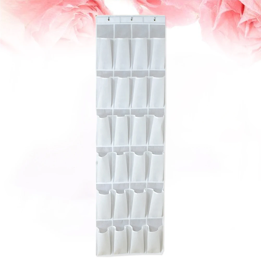 

Shoe Storage Bag 24 Pockets Door Hanging Organizer Creative Practical Home Tidy Sock Bag Shoes Storage Solution