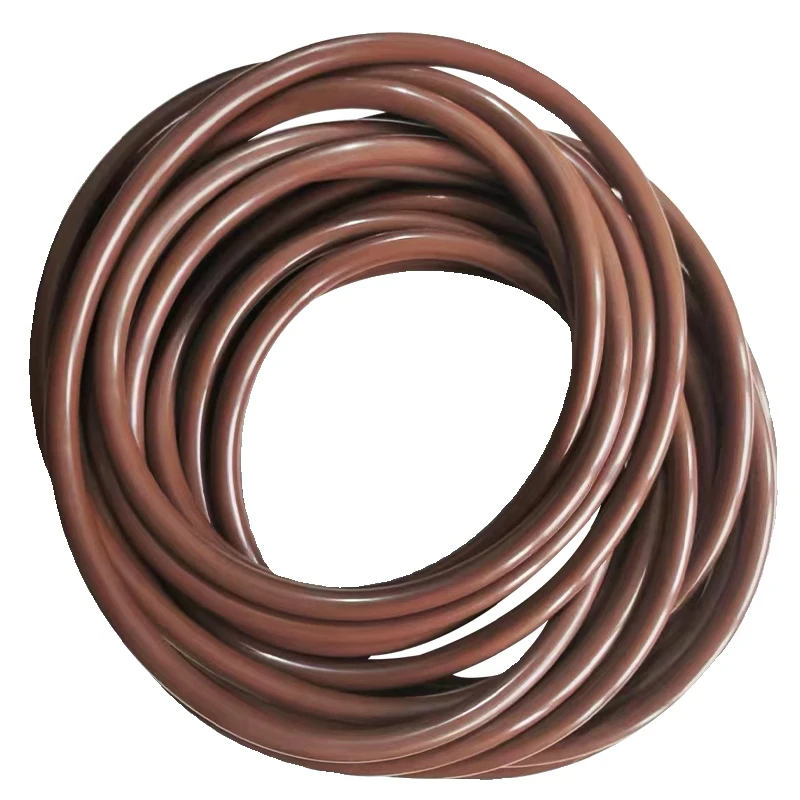 

2m 16mm 18mm 20mm 22mm brown FKM FPM fluorelastomer viton Seal strip fluororubber sealing
