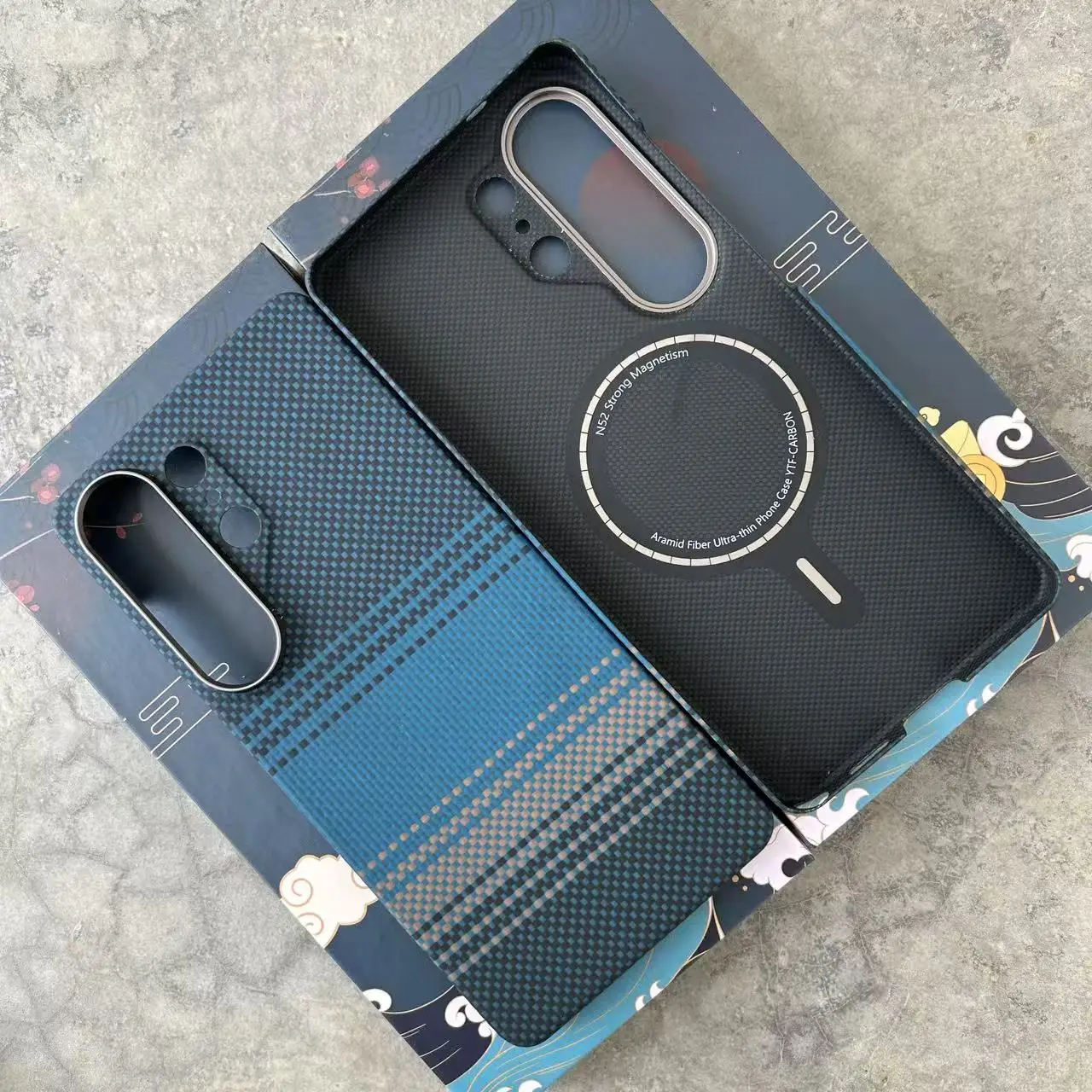 

Чехол Magsafe для Samsung Galaxy S26 Ultra, магнитный чехол из углеродного волокна и арамида для Galaxy S26/S26+