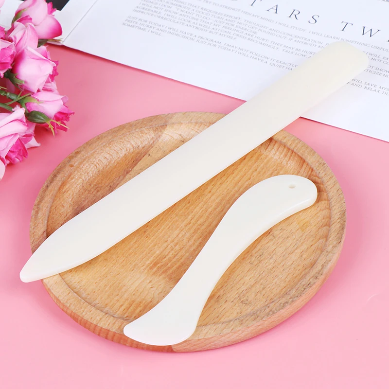 2Pcs Folder Paper Creaser Tool Plastic Bone Scoring Folding Creasing Scrapbooking DIY Handmade Bookbinding Cards Tool