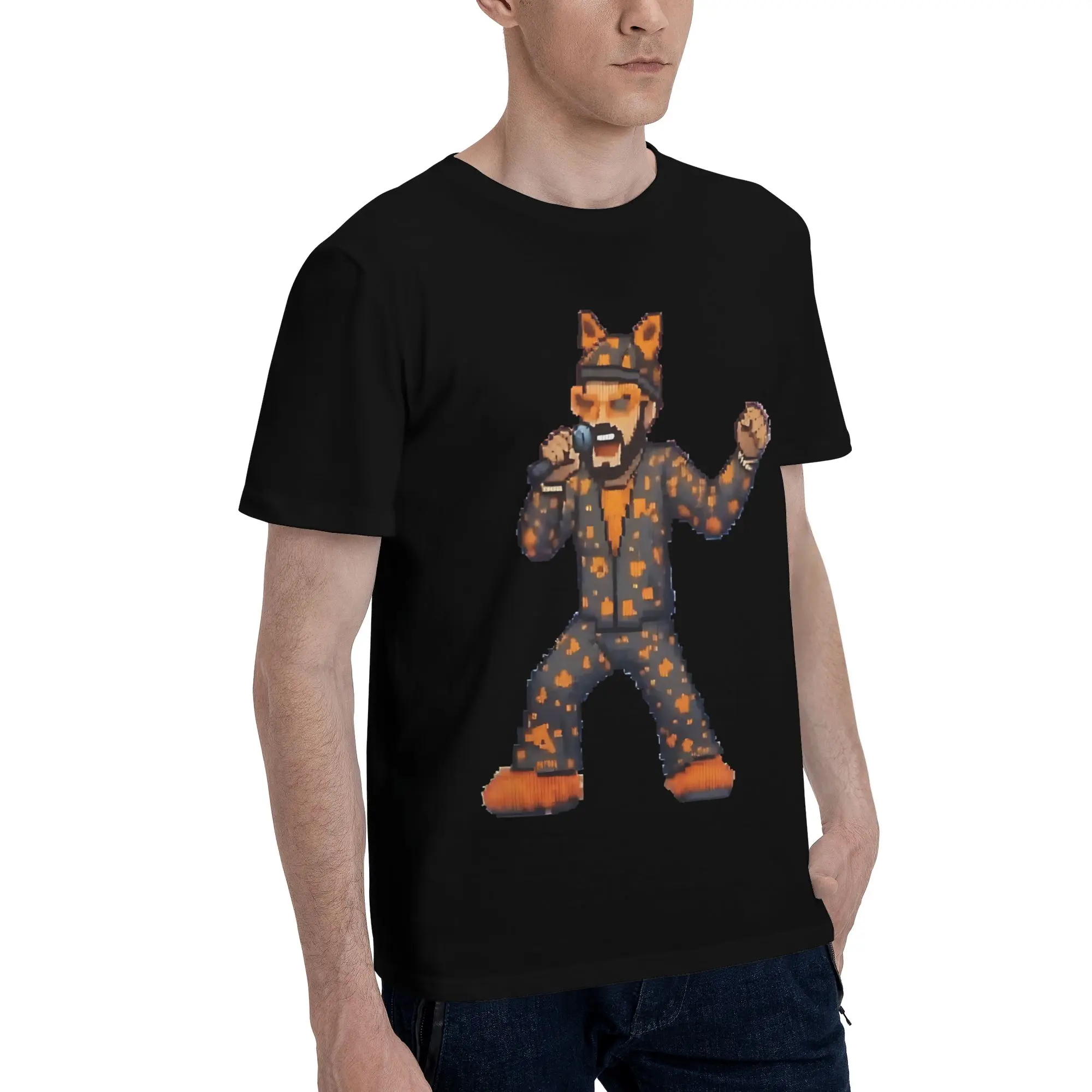 2026 Greece 8 Bit Pixel Art Version  Funny Graphic 100% Cotton T-Shirt Akylas Ferto Tops Tees For Men