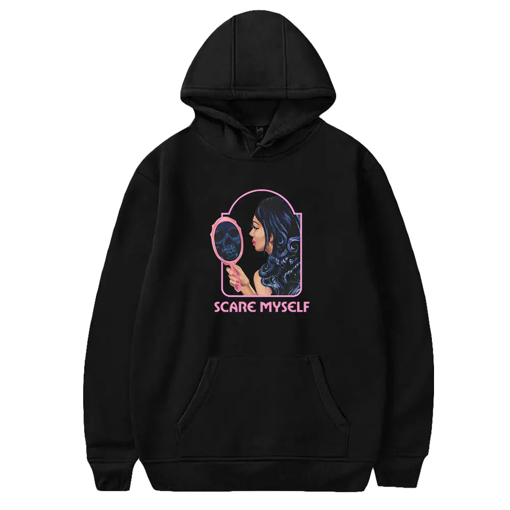 2026 Nessa Barrett Scare Myself Hoodie Unisex Long Sleeve Men Women Hooded Sweatshirt Youthful Singer-songwriter Fashion Clothes
