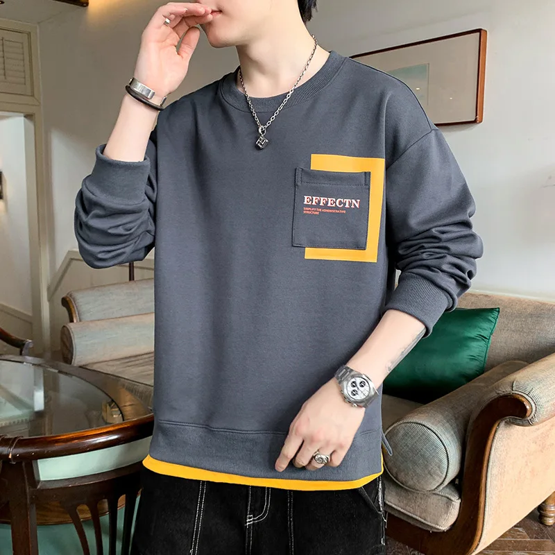 

Hoodies Men Hip Hop Pullover Sweatshirt Streetwear High Street Hoodie Men Fashion Patchwork Autumn Sweatshirts Men Oversized