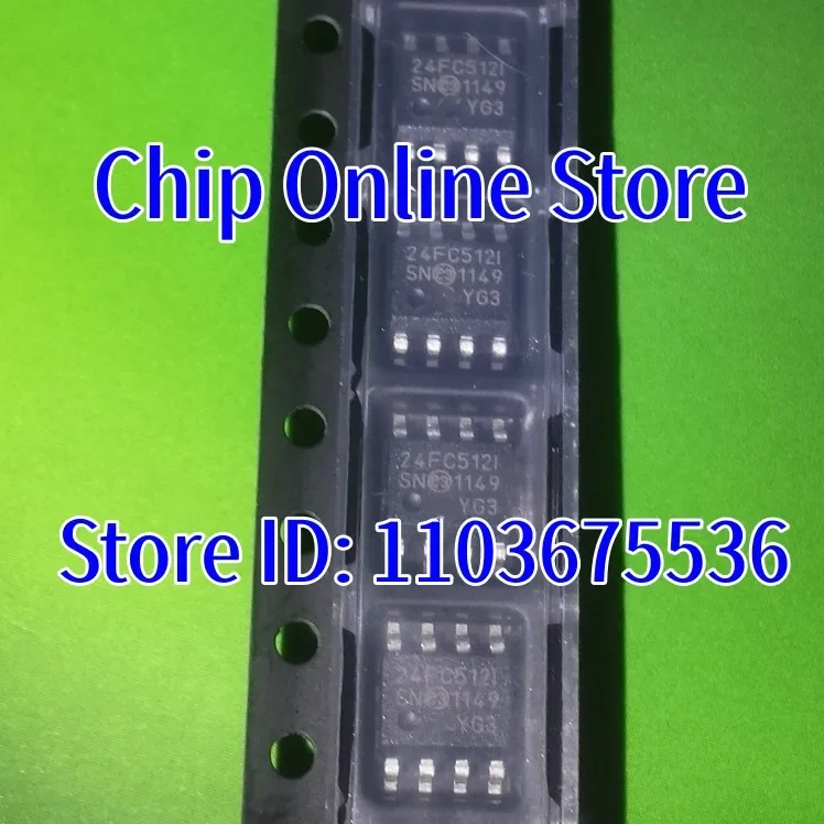 5~100Pcs 24FC512-I/…
