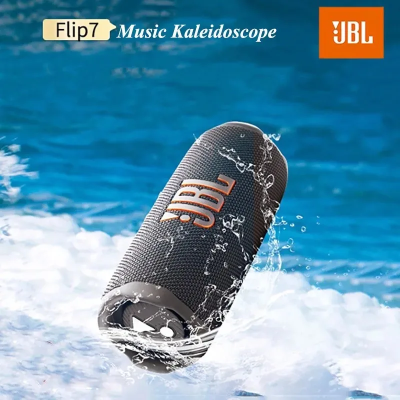 JBL FLIP7 Wireless Bluetooth Speaker IP68 Waterproof, AI Sound Boost & PartyBoost Lightweight Outdoor Pool Speaker