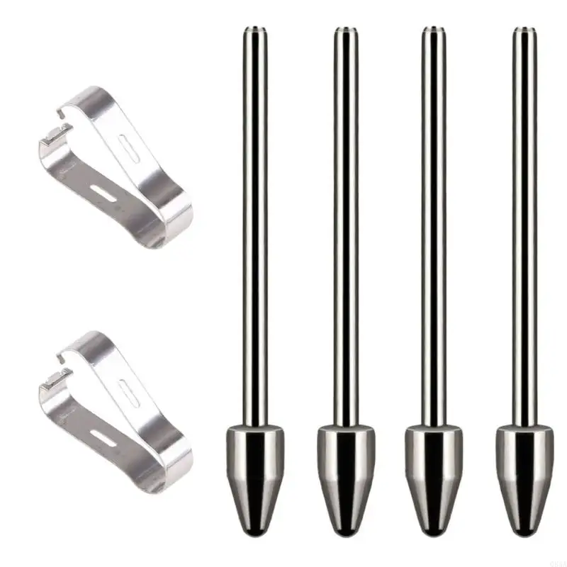 Q84A 4PCS/6PCS/10PCS/20PCS การเปลี่ยนไส้ปากกาดินสอสำหรับแท็บ S7+ S23 NOTE10 20 ปลายปากกาพร้อมการถอด Tweezer Easy Installation