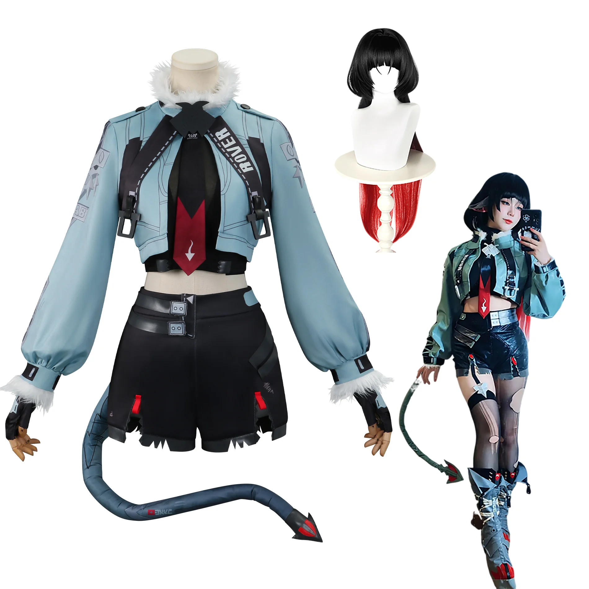 

Zenless Zone Zero Jane Doe 3D Cosplay Costume Anime Role Play Carnival Party Prop Suit for Women