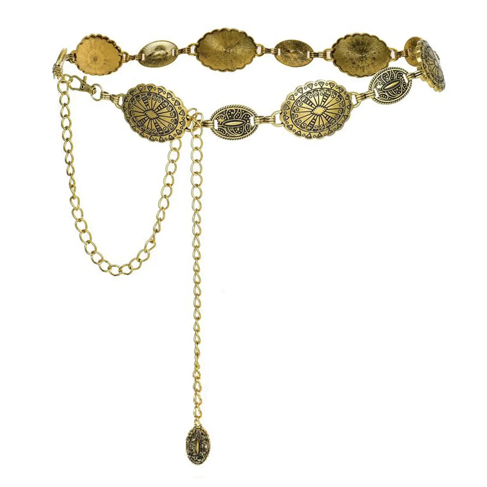 Chaîne de taille pour femme, ceinture en métal, bijou de ventre, chaîne de corps élégante, ceinture de robe, ceinture à maillons pour vêtements féminins