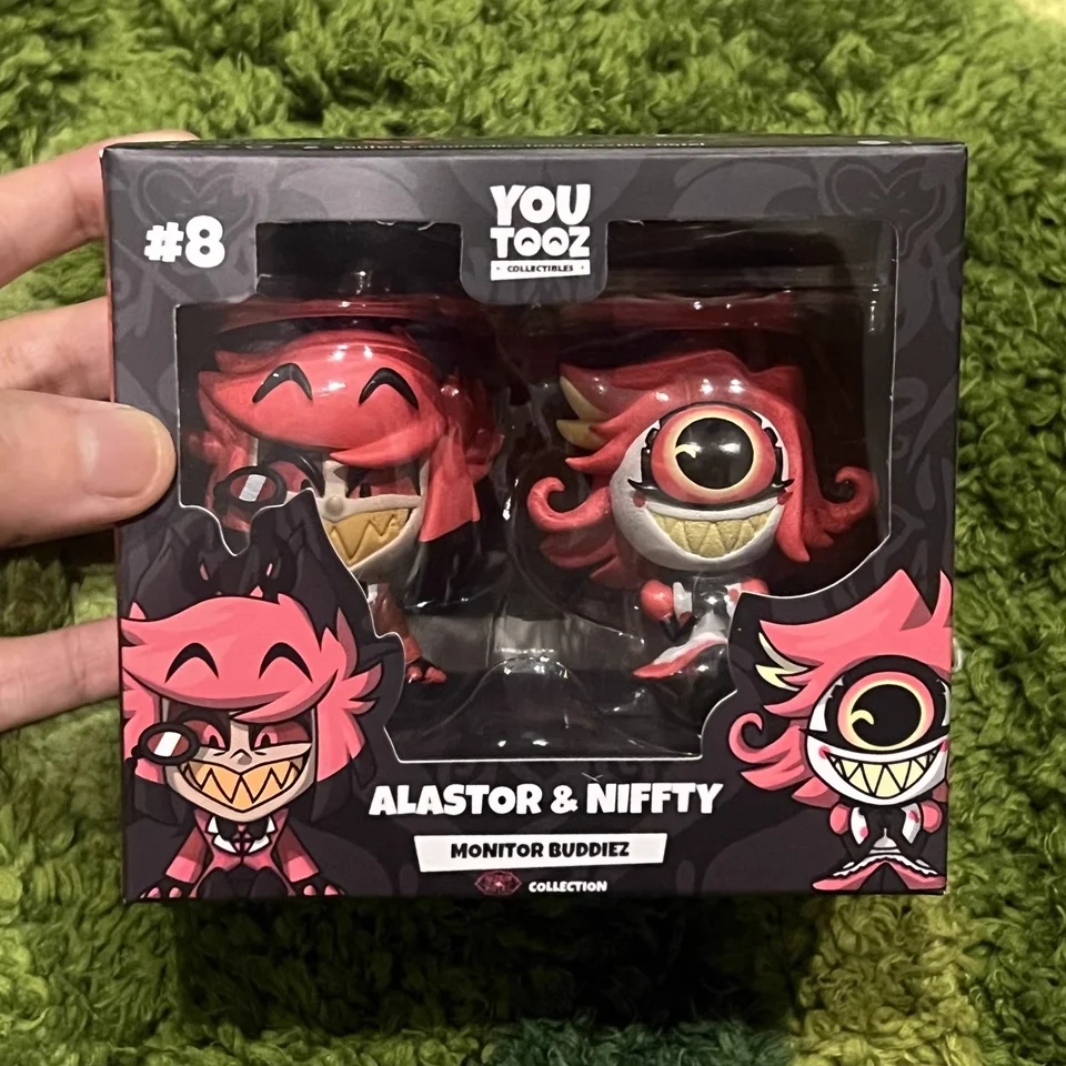 Официальный набор фигурок Hazbin Hotel Alastor & Characters — Коллекционный Youtooz