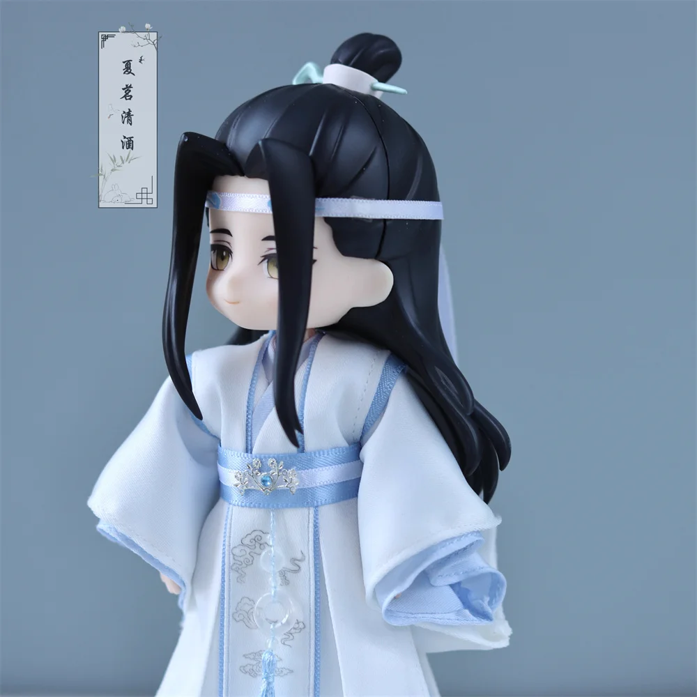 애니메이션 MDZS Mo Dao Zu Shi Lan Wangji 수제 고대 코스튬, OB11 P9 P10 의류, 코스프레 의류, 오리지널 어린이 선물