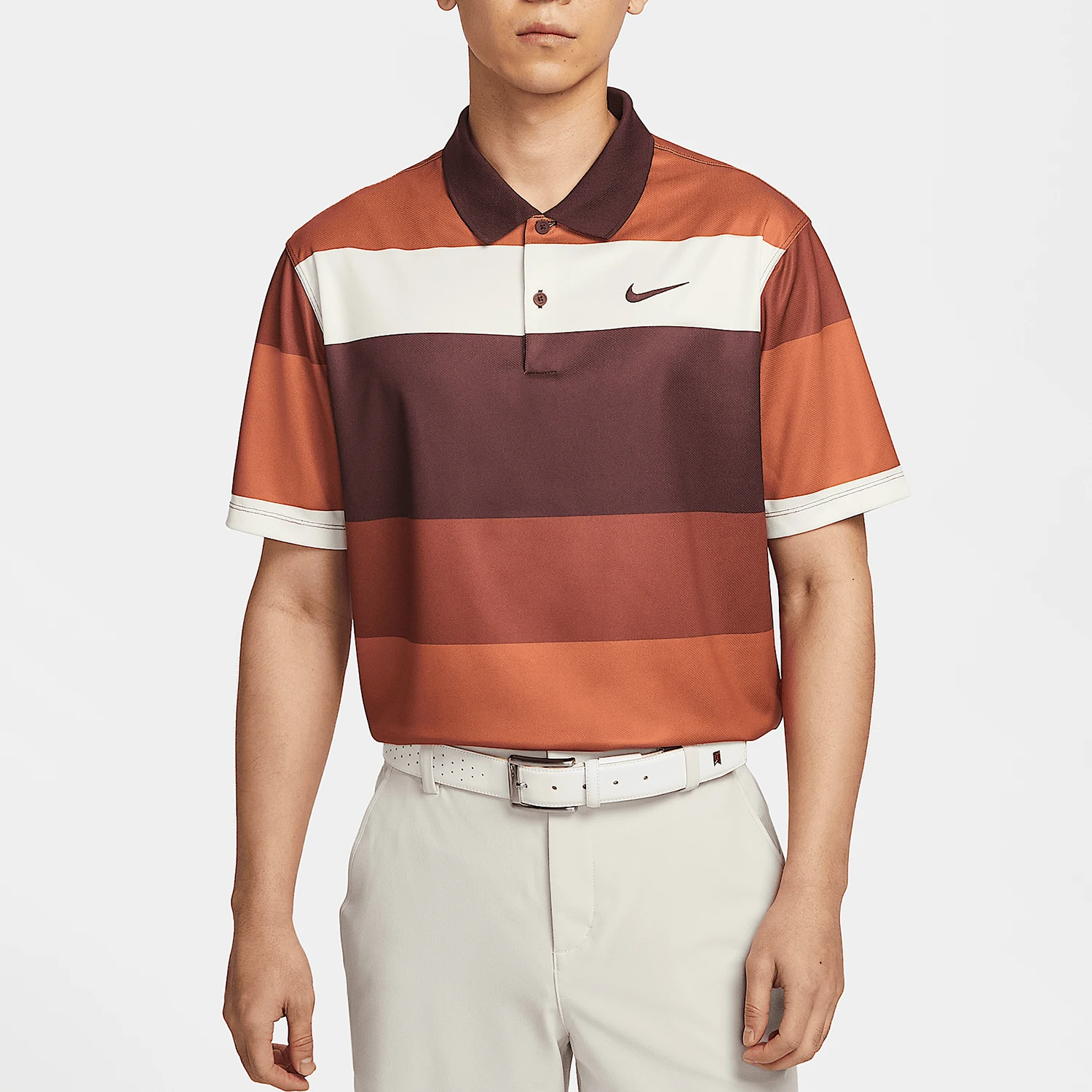 Оригинальная мужская классическая рубашка-поло для гольфа Nike Dri-FIT FZ7449-652