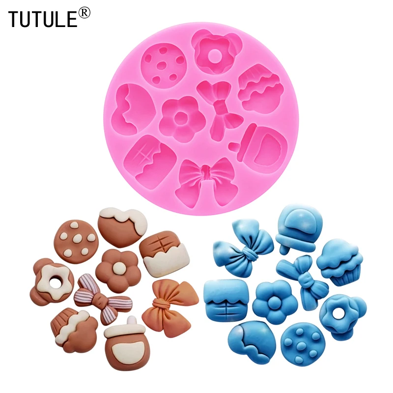 diy resin jewelry accessories silicone mould Keychain Jewellery Epoxy clay mould Chocolate cake dessert decoration baking mold