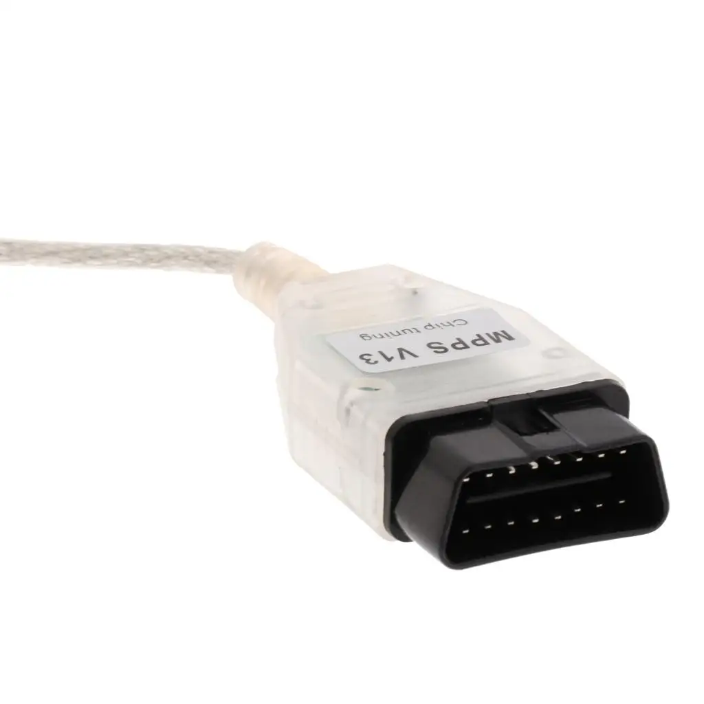 

Профессиональный диагностический кабель OBD2 MPPS V13 с USB-интерфейсом, пластиковый OBD-коннектор для чип-тюнинга автомобилей